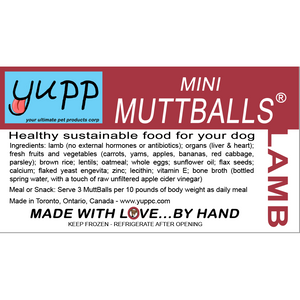 Lamb MuttBall Package