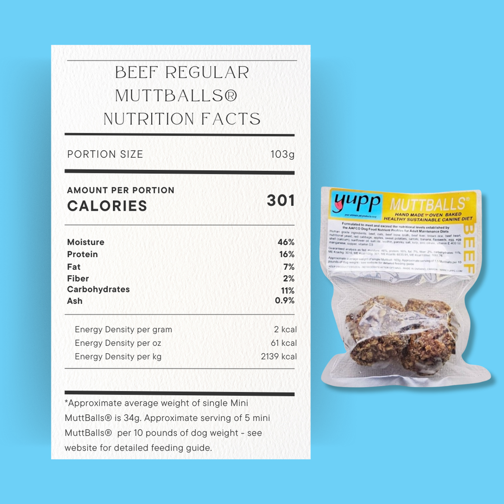 Beef MuttBalls® Package