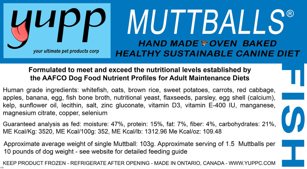 Fish MuttBalls® Package