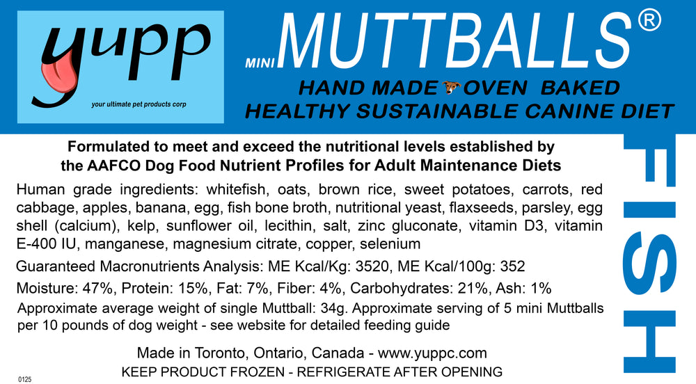 Fish MuttBalls® Package