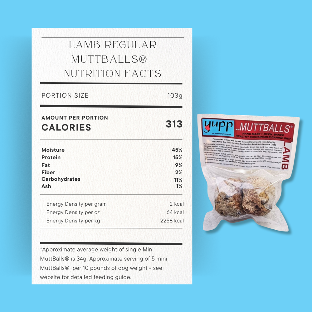Lamb MuttBalls® Package