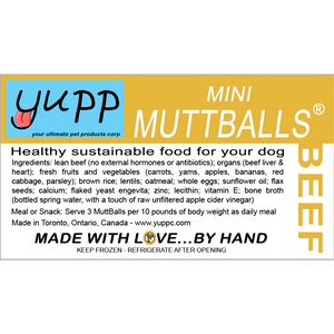 Beef MuttBall Package
