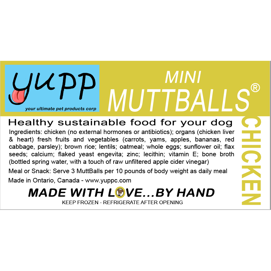 
            
                Load image into Gallery viewer, Chicken MuttBall Package
            
        